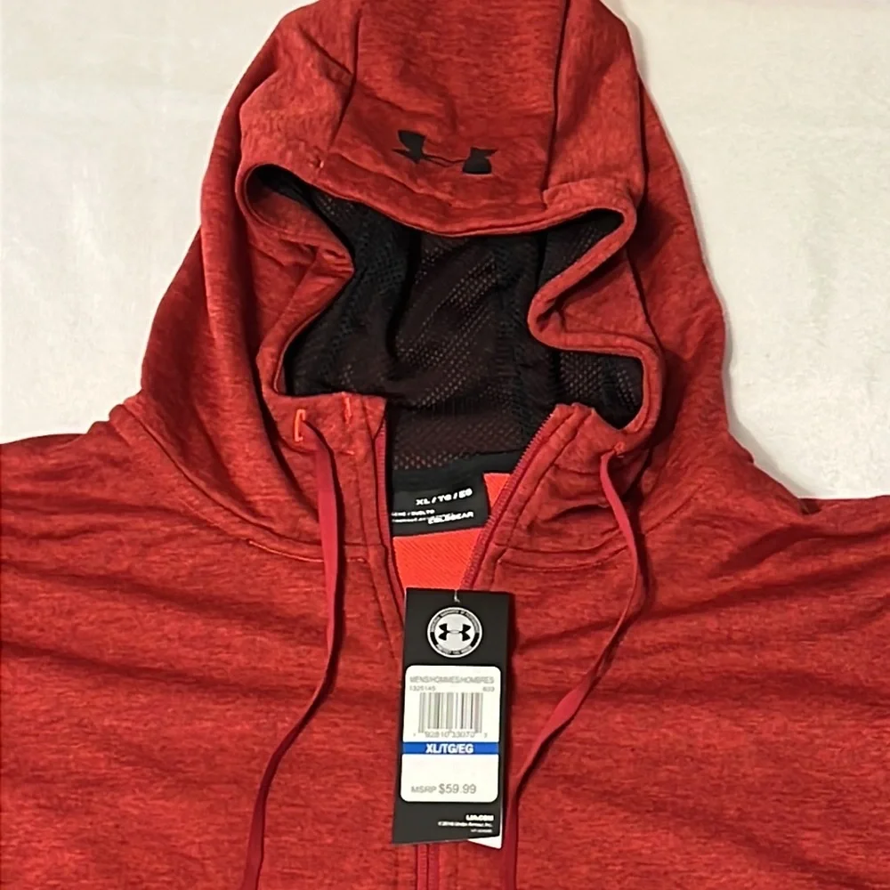 NWT MENS UNDER ARMOUR FLEECE JACKET - Picture 3 of 7